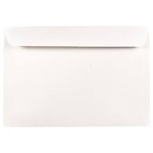 JAM Paper 6 x 9 Open End Catalog Envelopes White 1623192 608729147879